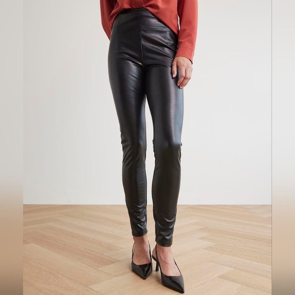 RW Faux leather legging